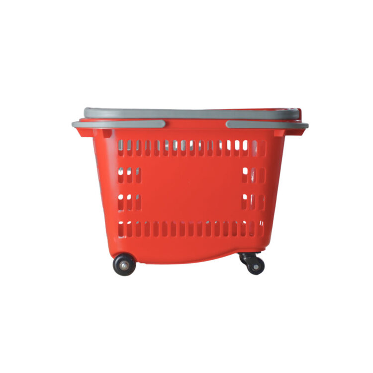 Red Trolley Basket 7