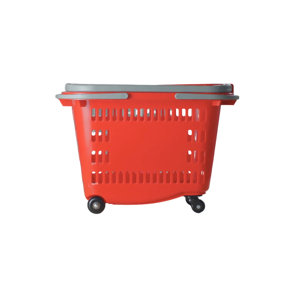 Red Trolley Basket - Image 2