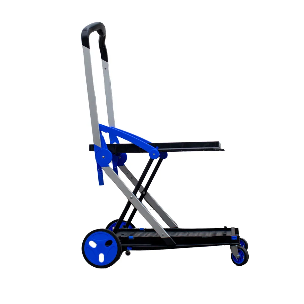 Foldable Shopping Cart (1 Basket) - Image 3